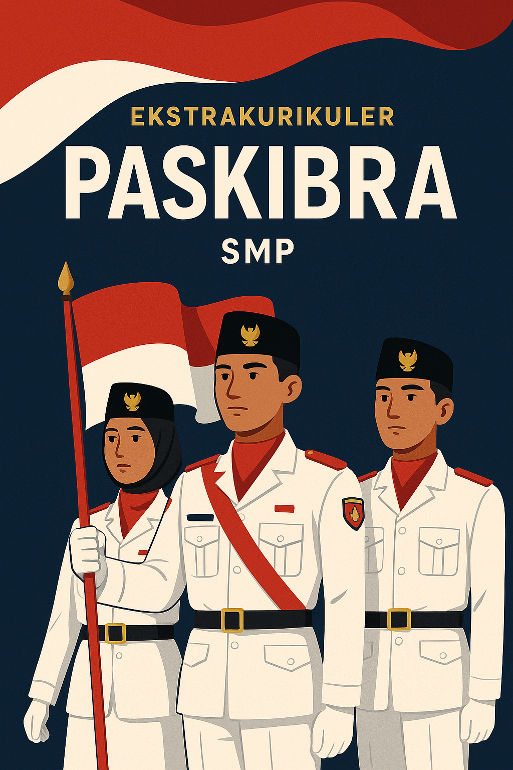 Ekstrakurikuler PASKIBRA – Pasukan Pengibar Bendera