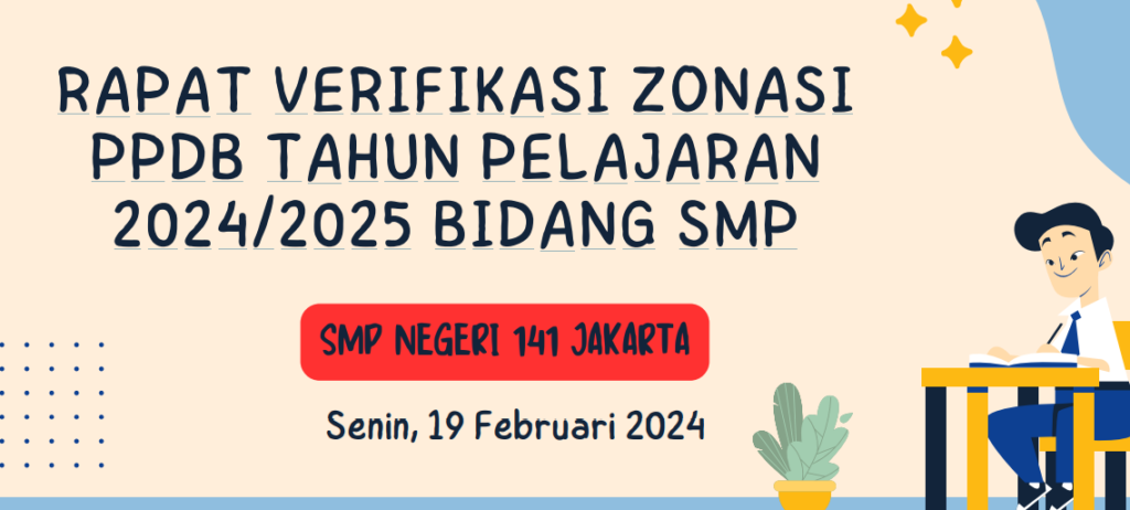 RAPAT VERIFIKASI ZONASI PPDB TAHUN 2024/2025