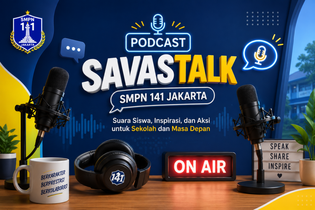 SAVASTALK: Podcast Kreatif SMP Negeri 141 Jakarta sebagai Wadah Inspirasi dan Ekspresi Siswa