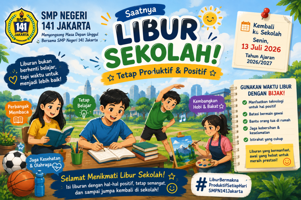 Mengisi Libur Sekolah dengan Kegiatan Positif dan Bermakna